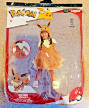 Pokemon Eevee Evoli Halloween Costume Toddler Child size LARGE (4-6X) tu... - £19.76 GBP