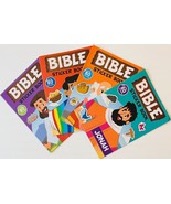 NEW Lot 4 Christian Fun Bible Sticker Activity Books 400+ Stickers Kids ... - £11.69 GBP