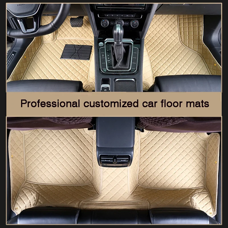 Full Surround Custom Diamond Checkered Car Floor Mat for CITROEN C2 C3 C... - $88.62