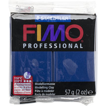 Fimo Professional Soft Polymer Clay 2oz Navy Blue - £11.57 GBP