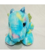 Sprinkles Dragon Aurora Plush Stuffed Animal 5&quot; 2020 Toy Blue Yellow - £11.74 GBP
