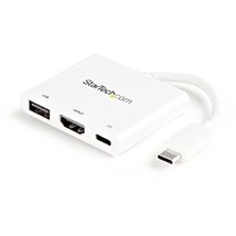StarTech.com USB-C to HDMI Adapter - White - 4K 30Hz - Thunderbolt 3 Com... - £71.24 GBP