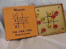 Drueke  Magnetic Tik-Tak-Toe game #552 - $4.99