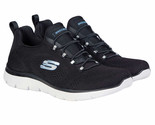 Skechers Ladies&#39; Size 7 Summit Sneaker Bungee Lace Slip-on Shoe, Black - $34.99