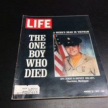 Life Magazine January 21 1972  A Weeks Dead in Vietnam - £9.01 GBP