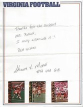 Shawn Moore Signed Handwritten Letter Virginia UVA - £23.73 GBP