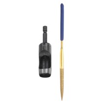 Harfington Leather Hole Punch Tool 15Mm 45#Steel 1/4 Hex Shank Drill Bits - $36.99