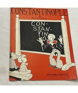 Constantinople Sheet Music Harry Carlton 1928 Humorous Jazz March Piano ... - $3.59