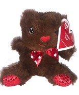 Valentines/Bday 6”H Chocolate Scented Teddy Bear Brown Stuffed Animal Pl... - $15.72