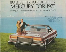 ORIGINAL Vintage 1973 Mercury Range Sales Brochure Book - $29.69