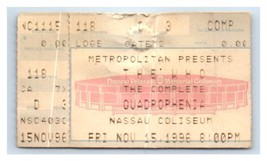 The Who Concert Ticket Stub November 15 1996 Uniondale New York - £18.58 GBP