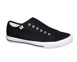 Hurley Ladies Size 9 Chloe Slip on Canvas Sneaker Shoes, Black - $23.99