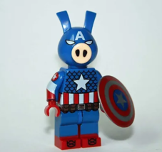 Building Captain Ham erica Spider Ham America Minifigure Gift Christmas - £5.29 GBP