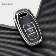 New TPU Car Smart Key Case Cover  For  A3 A1 A4 A5 B7 B8 A6 A7 A8 Q3 Q5 ... - £33.43 GBP