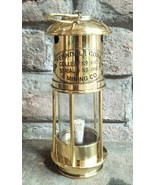 Vintage Kerosene Lamp Brass Lantern Working Condition Decorative Gift - $43.92