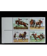 1993 29c Sporting Horses, Block of 4 Scott 2756-59 Mint F/VF NH - $2.19