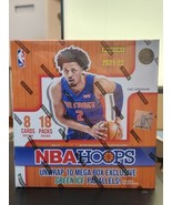Panini 2021-22 NBA Hoops Basketball Mega Box fanatics exclusive factory ... - £76.12 GBP