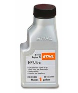 2.6 oz Bottle HP Ultra 2 cycle synthetic Oil MAKE ONE GALLON STIHL 0781-... - £19.20 GBP