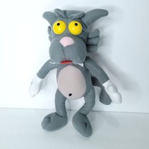 Toy Factory The Simpsons Scratchy Cat Gray 12&quot; Plush Itchy Stuffed Animal - £17.45 GBP