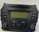 2013-2014 Hyundai Santa Fe AM FM Radio CD Player Receiver OEM D04B01020 - $55.43