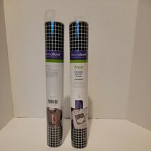 Cricut StrongBond Every Day Iron-on Mosaic Lot of 2 Black Noir Squares 1... - $9.95