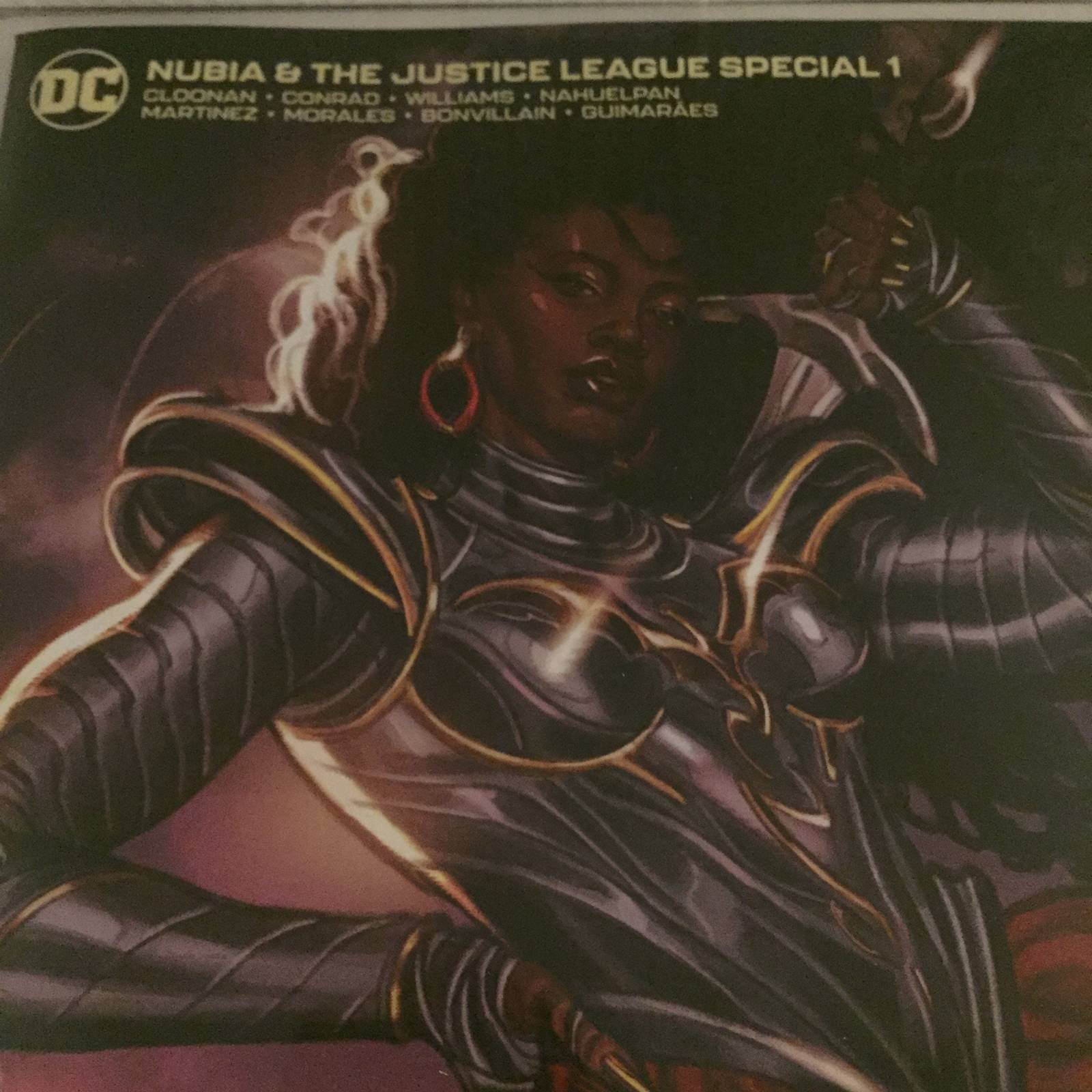 2022 DC Comics Nubia & The Justice League Joshua Sway Swaby Special Variant #1 Item image 3