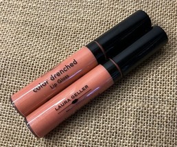 Laura Geller MELON INFUSION Lip Gloss Color Drenched Lip Gloss - 2X - $243.12 MXN
