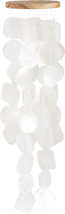 Wind Chimes for outside – Natural White Capiz Shell Outdoor Wind Chime G... - $53.01