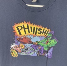 Phish T Shirt Fall Tour Concert Rock Band Tee Double Side Medium Trey Anastasio - £47.39 GBP