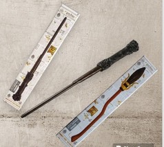 both Harry Potter Nimbus 2000 broom +Wand Pen sealed - $39.59