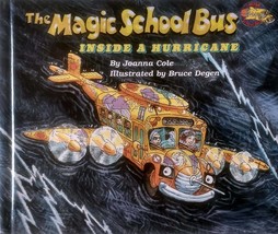 The Magic School Bus Inside A Hurricane by Joanna Cole / 1995 Hardcover - £2.54 GBP