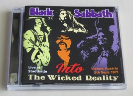 Black Sabbath Cd - Into The Wicked Reality Live Stadthalle Vienna Austria 1971 - £20.36 GBP