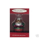 Hallmark Hand-Blown Glass Ornaments Li&#39;L Roly Poly Santa QBG4161 - £11.35 GBP