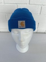 Carhartt Infant Knit Hat Winter Hat Blue Great Condition - £11.47 GBP