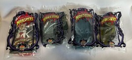 Vintage Burger King Universal Studio Monsters Complete Set Of 4 New 1997 - £42.56 GBP