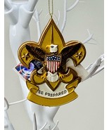 Boy Scouts Of America Fleur De Lis Christmas Ornament ~ Be Prepared - $18.56 CAD
