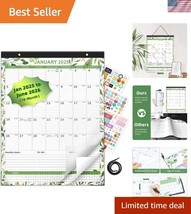 2025-2026 Wall Calendar: Large 22&#39;&#39; x 17&#39;&#39; Monthly Planner with Easy Tea... - $727.70 MXN