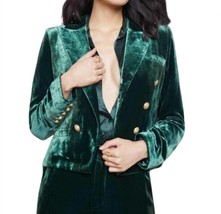 L'agence brooke velvet blazer in Green - size 10 - $274.23