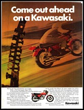 1972 Magazine Motorcycle Print Ad - KAWASAKI 500- MACH III A7 - $86.41 MXN