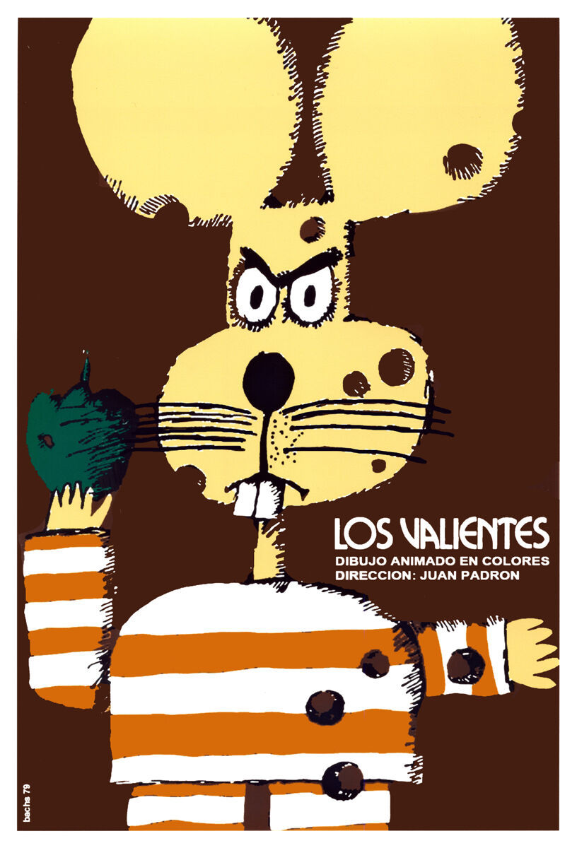 Primary image for 16x20"Decoration CANVAS.Interior room design.Los valientes.Angry mouse.6449