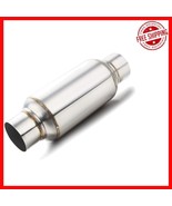 11.5&#39;&#39; Overall Length Stainless Steel Muffler - Reduce Engine Noise Effe... - $76.21 CAD