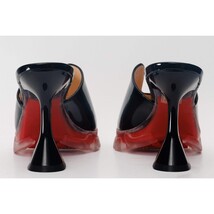 The Caratal Black Patent Leather Women Sandal image 4
