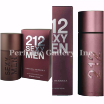 212 Sexy Men by Carolina Herrera 1.7 oz 3.4 oz EDT Eau de Toilette * SEALED BOX - $69.09+