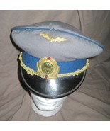 Vintage COMMUNIST Era BULGARIAN Bulgaria Railway Train Visor Peak Cap Ha... - £51.69 GBP