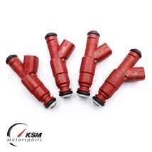 Set of 4 Fuel Injectors for Bosch 0280156161 for 03-07 Ford Focus 2.0L 2.3L Cali - £101.74 GBP