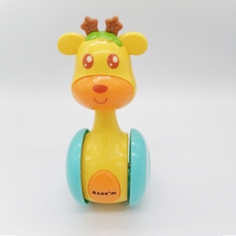 Asee&#39;m Giraffe Tumbler Dol, Cute Rattles Toys Birthday Gifts Infant toys - $8.64