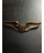 WWll Sterling Silver Air Force Pilot Wings Utica NY  - $100.00
