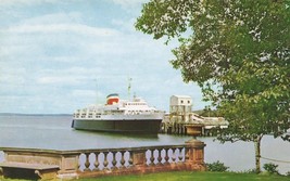The M.V. Bluenose Ferry Bar Harbor Maine Yarmouth Nova Scotia Postcard H34 - £3.31 GBP