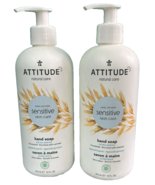Hand Soap sensitive skin care  - Fragrance Free 16 Oz each Attitude Natu... - $19.79