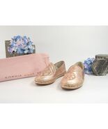 Sophia Webster Rose Gold Leather Butterfly Espadrille Flats 36 NIB $395 - $261.86